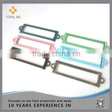 Metal Label Holder for Shelves (LH004)