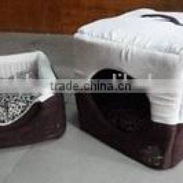 pet bed for dog /stuffed plush pet bed house/custom luxury dog bed