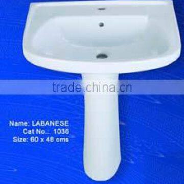 Labanese Wash Basin + Pedestal