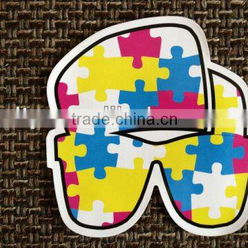 jigsaw printed decal sticker (M- A134)