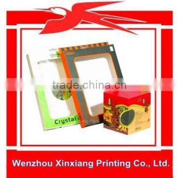 Paperboard Retail Box Packaging with PVC window