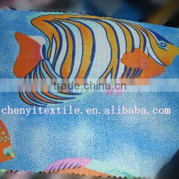 High quality polyester taffeta animal printed fabric