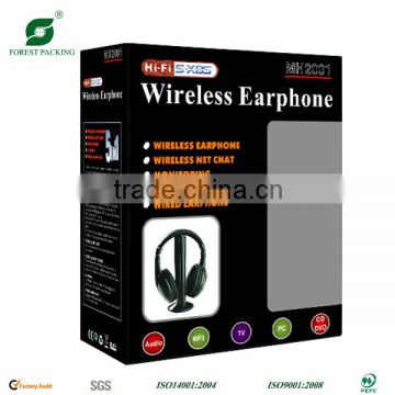 CADBOARD BOX FOR WIRELESS EARPHONE