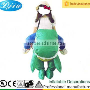 DJ-CO-112 Halloween Christmas Cosplay Inflatable Dinosaur Costume Party Fancy Dress unisex crops new