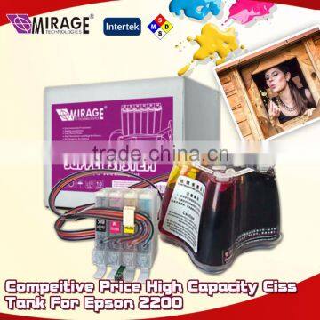 Competive Price High Capacity Ciss Tank For Epson 2200