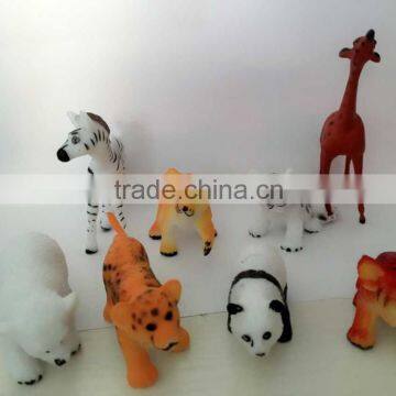 8 Design PVC Zoo Animal Set Toy