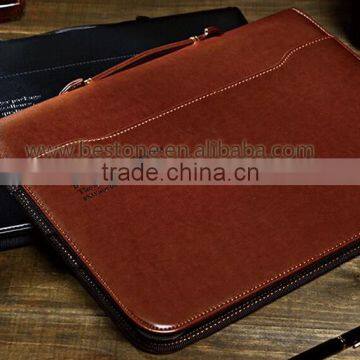 Custom Portable Leather Busines Portfolio photo-4