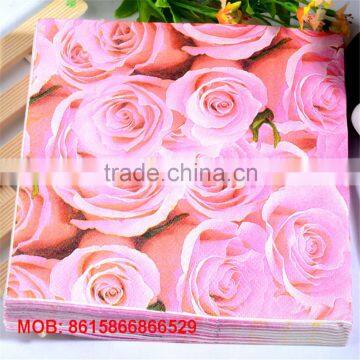 art design printed paper napkin