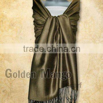 Solid Turkish Viscose Pashmina Shawl