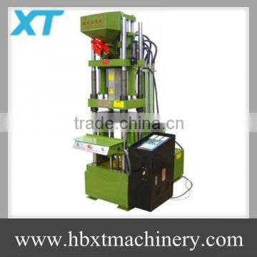 toggle clamping vertical plastic injection machine