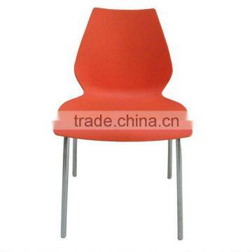 WHOLESALE hot cheap K/D plastic restaurant dining chair 1019A