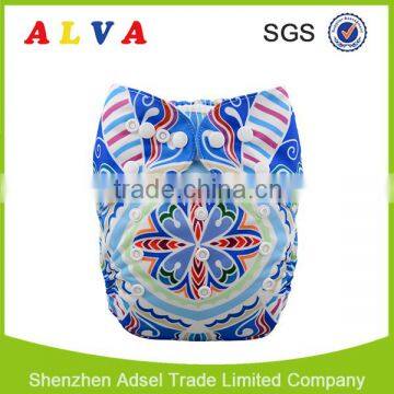 Alva 2016 New National Design for Best Baby Cloth Diaper Wholesaler in China