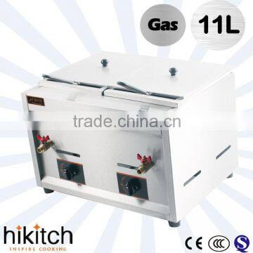 Commercial restaurant equipment french fries gas deep fryer machine for chips.