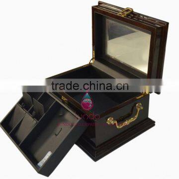 Black Jewelry Display Box With Transparent Lid photo-6
