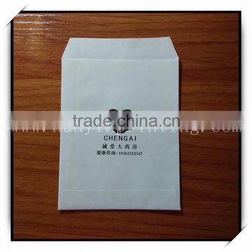 China factory custom A4 paper envelope/ drug envelope with cheap price