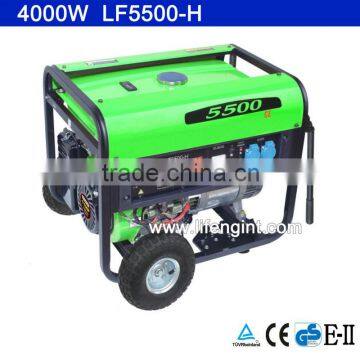 4000W Rated Power CSA Heavy Duty Gasoline Generator LF5500-H for Canada