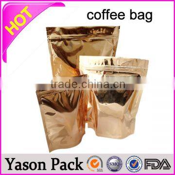 Yason coffee bag in tin tie coffee bean bulk bag 1lb coffee bag