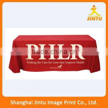 2016 custom table skirt print table covers throw printing table throw