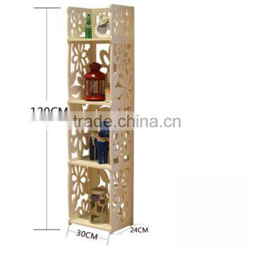 Hot Selling Model Wooden Corner Bookcase photo-6