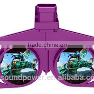 Factory Directly Sale Bluetooth Active Shutter 3d Glasses Head Mounted Display photo-3
