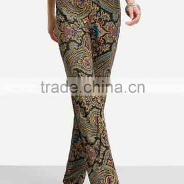 clothing suppliers china 2016 fall flowy vintage knitting ladies fashion trousers design