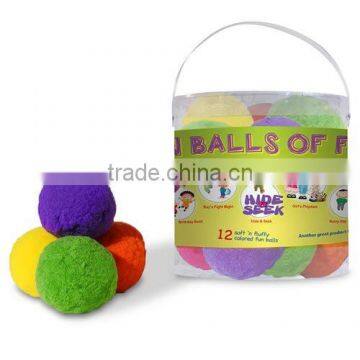 Colored Snowballs - Colored Balls of Fun