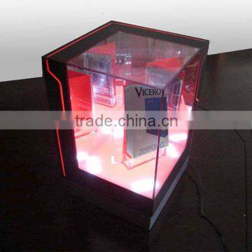 Hot Sale Acrylic Cigarette Display Boxes, Led Illuminated Acrylic Tabacco Display Case photo-6