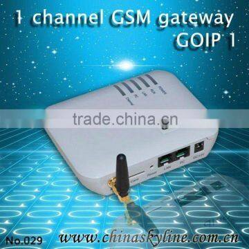 1port GSM Gateway support SIP/H323,wavecom modem/linksys voip
