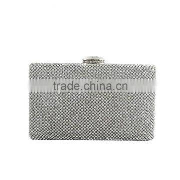 EV2027 Fashion rectangle crystal stone evening bag