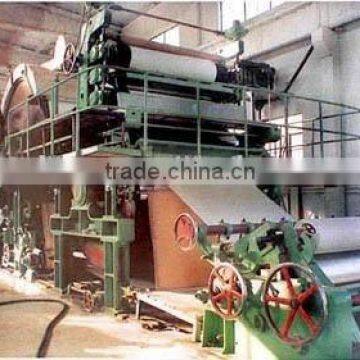 Toilet paper machine