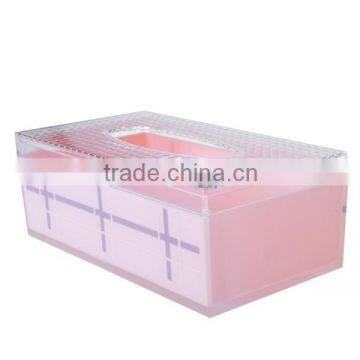 High quality square tissue box for home use