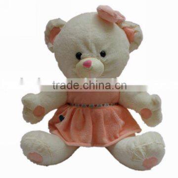 dressed plush bear toys