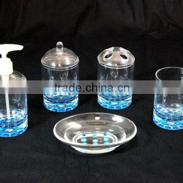 Blue Dot Base PS Bathroom Accessories/Sets