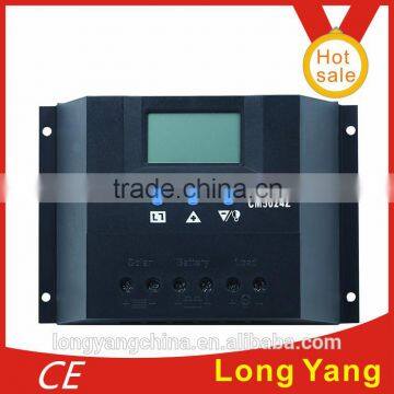 PWM 50A 12V 24V 48V LCD solar controller solar chargers Light control and time controller