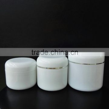 200ml PP colorful round plastic cosmetic packaging cream jar, cheap plastic jars, recycled plastic cosmetic jars