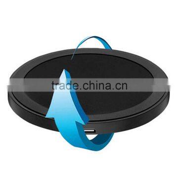 New CAR Round Qi Wireless Charger Charging Pad For Samsung S6 S6 EDGE IPHONE 6 6s Quality Choice photo-4