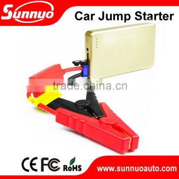 Auto(c) car jump starter, car starter power bank, Portable 12V 6600mAH emergency power bank Mini car jump starter