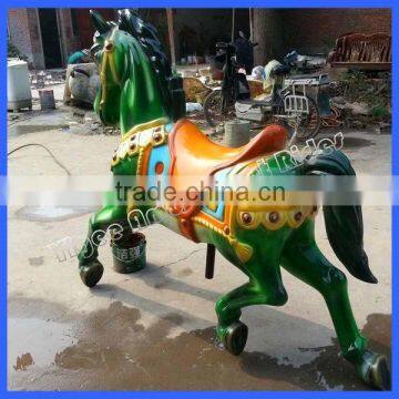 Electric Fiberglass Carousel Horses for Sale photo-6