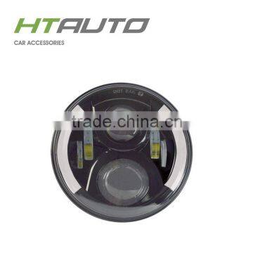 HTAUTO 2016 New 7'' Headlight Motorcycle , Projector Led Headlight for Harley, Round Motorcycle Black Projector Xenon Lamp                        
                                                Quality Choice
