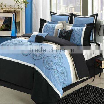 colorful microfiber fabric king size bedsheet