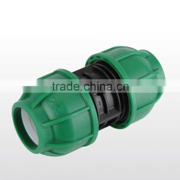 PP Compression Fittings PN10 coupling pp/pe fittings for pipes