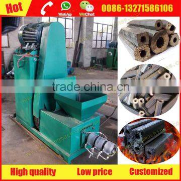 China professional cotton stalk briquette charcoal making machine for sale