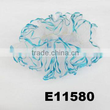 beautiful organza elastic hair pony tail holder