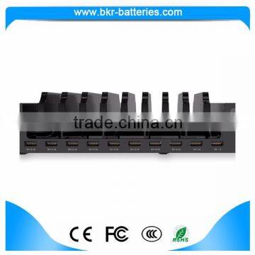 Newest Design High Quality portable phone usb charger 2.1a 10 port usb phone wall charger