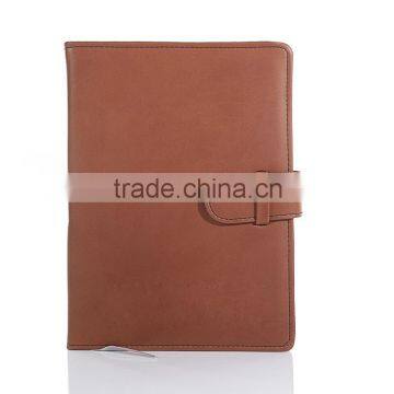 Commercial custom leather notebook