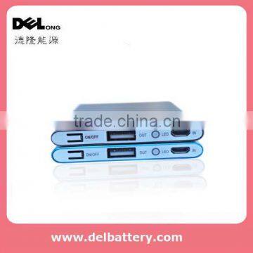 7mm thickness Ultra thin portable battery charger mobile power bank