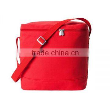 Red And Black Canvas Cooler Bag For Wedding Party