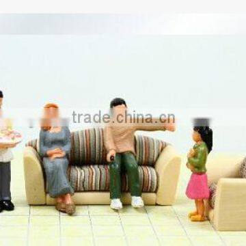 aritificial indoor figure, model figures in resin, scale model figure, plastic model figures for 1/30,2015 new set
