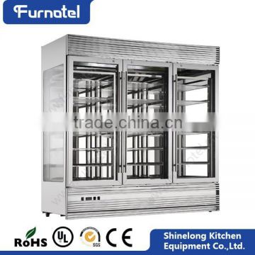 Guangzhou Stainless Steel Wine/Vegetable Display Wine Bar Cabinet