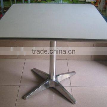 square table design colored dining room table YT31A